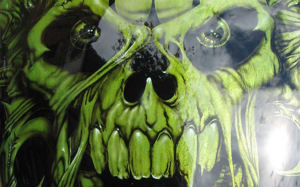 Green Skull